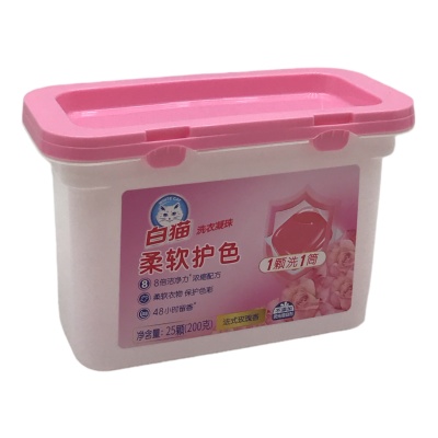 BAIMAO Whitecat Капсулы для стирки автомат для цветного белья 25 шт